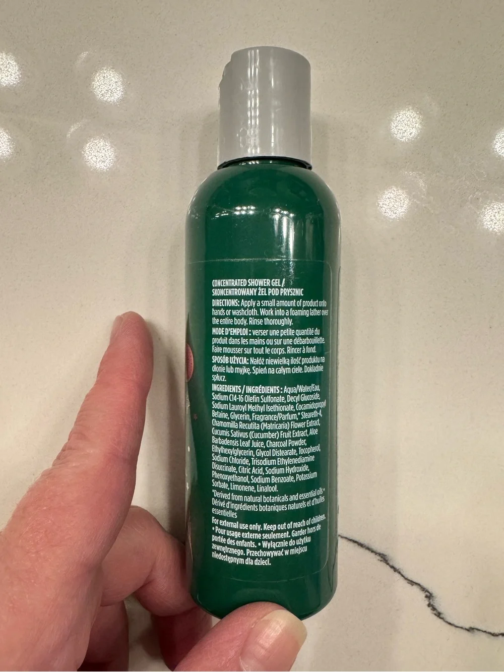Arbonne Charcoal Concentrated Shower Gel - Unopened